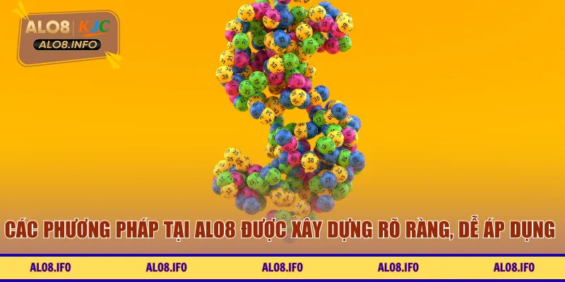 Các phương pháp tại ALO8 được xây dựng rõ ràng, dễ áp dụng 