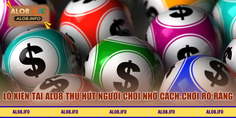 Lô xiên tại ALO8 thu hút người chơi nhờ cách chơi rõ ràng