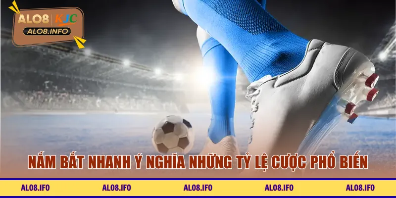 Nắm bắt nhanh ý nghĩa những tỷ lệ cược phổ biến